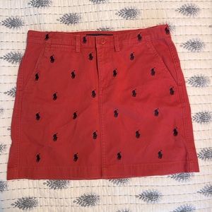 Polo Ralph Lauren Logo Skirt